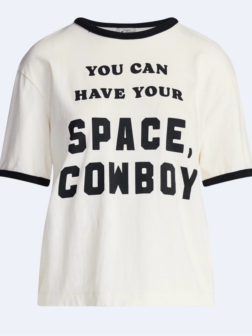 You Can Have Your Space, Cowboy Ringer T Shirt Kacey Musgraves Attitude M/L - Picture 2 of 5